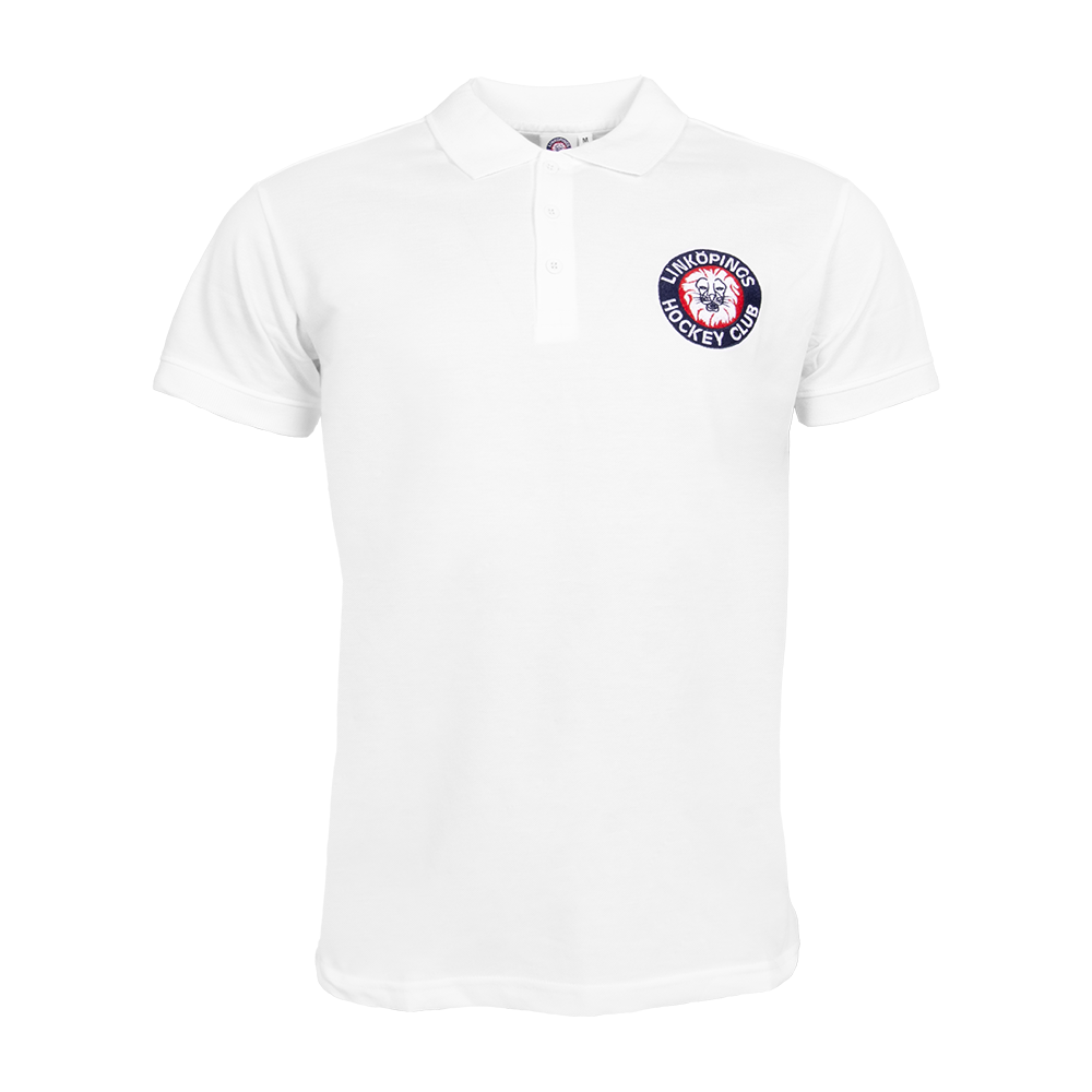 Pikétröja vit retro