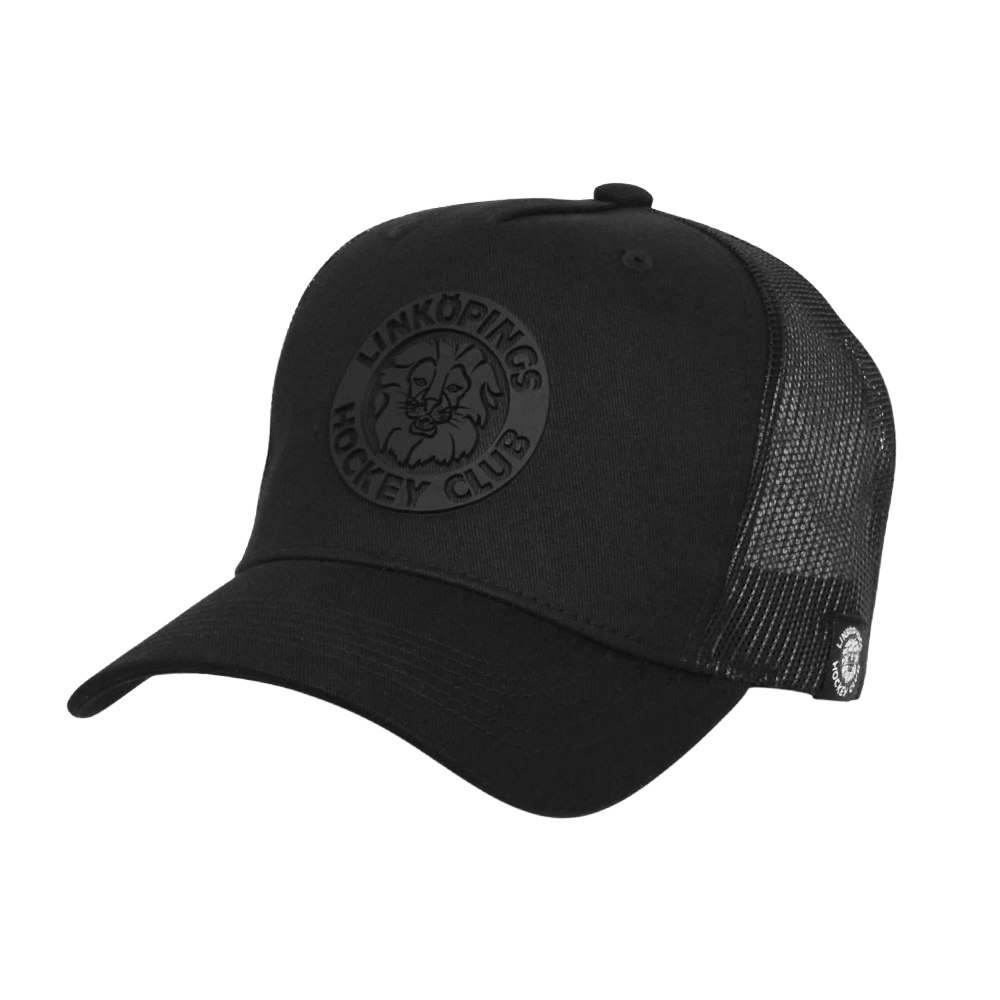 Baseballkeps svart retro